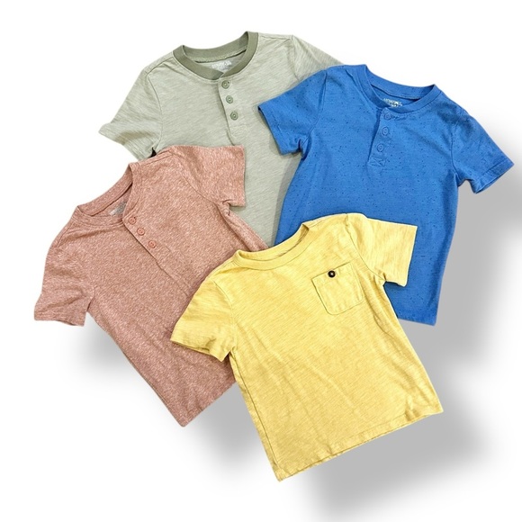 Garanimals | Bundle of Short Sleeve Toddler Tees (4)♥️💛💙💚 - Picture 1 of 6
